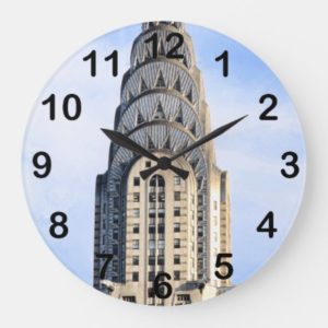 Top of the Chrysler Building NYC Clock
