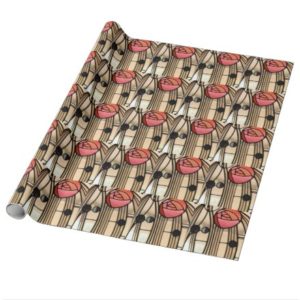 Mackintosh - Stained Glass Window Wrapping Paper